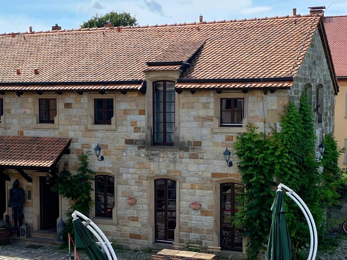 Fewo Waffenkammer Im Rittergut Leppersdorf Bei Dresden Fuer 7 Personen Exterior photo